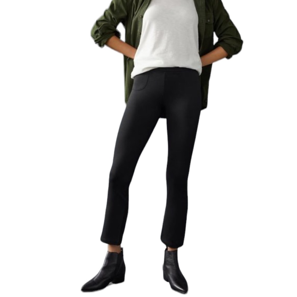 American Giant No-BS Kick Flare Pants - Black - Picture 11 of 13